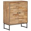 vidaXL Ensemble de buffet 2 pcs Bois de teck recycl&eacute;