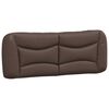 vidaXL Cadre de lit sans matelas Hvar marron 120x200 cm similicuir