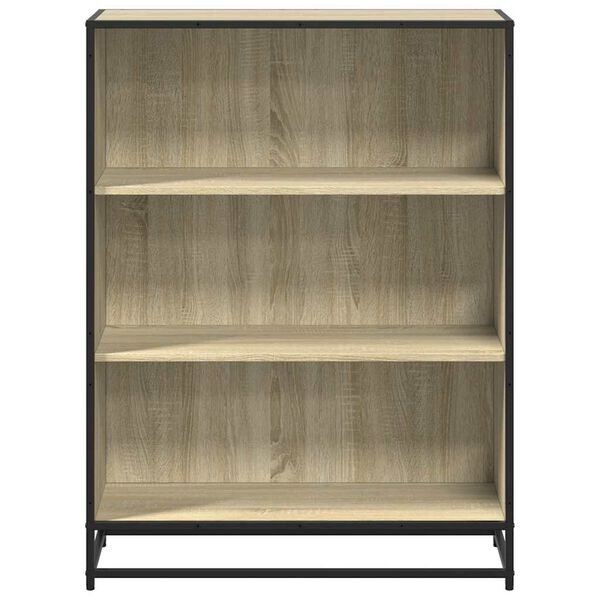 vidaXL Bibliothèque chêne sonoma 80,5x35x107,5 cm bois d'ingénierie