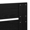 vidaXL T&ecirc;te de lit Ch&ecirc;ne noir 75 cm Bois d'ing&eacute;nierie