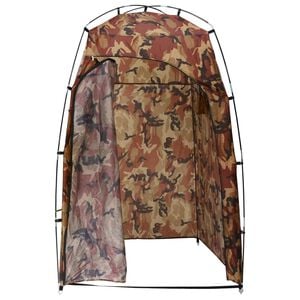 vidaXL Tente de vestiaire/WC/ Douche Camouflage