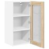 vidaXL Armoire suspendue avec porte 2 pcs Ch&ecirc;ne Sonoma 40 x 31 x 80 cm