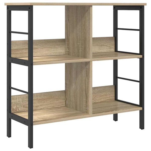 vidaXL &Eacute;tag&egrave;re Ch&ecirc;ne Sonoma 82 x 32 x 79 cm Bois d'ing&eacute;nierie