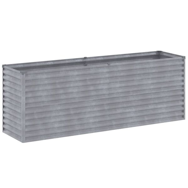 vidaXL Jardini&egrave;re sur&eacute;lev&eacute;e 196x50x69 cm Acier Corten