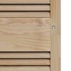 vidaXL Porte de Cabinet avec porte 2 pcs Naturel 140,5 x 2,1 x 39,5 cm