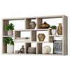 FMD &Eacute;tag&egrave;re murale rectangulaire avec 8 compartiments Ch&ecirc;ne sable