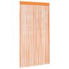 vidaXL Rideau en fils 2 pcs 140 x 250 cm orange