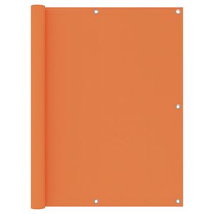 vidaXL &Eacute;cran de balcon Orange 120x500 cm Tissu Oxford