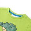T-shirt pour enfants vert citron 128