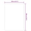vidaXL Tapis en jute avec support en latex 120x180 cm Naturel
