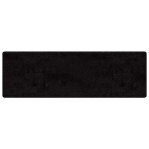 vidaXL Tapis Couloir Noir 80 x 500 cm
