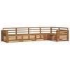 vidaXL Ensemble de canap&eacute;s d'ext&eacute;rieur 5 pc Naturel