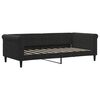 vidaXL Lit de repos sans matelas noir 90x190 cm velours