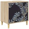 vidaXL Armoire de salle de bain DOKKUM Sonoma 60 x 40 x 60 cm