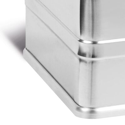 ALUTEC Boîte de rangement en aluminium COMFORT 6 L
