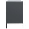 vidaXL Buffet anthracite 68x39x58,5 cm acier laminé à froid