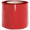 vidaXL Rideau de porte rouge 200 mmx1,6 mm 25 m PVC