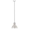 vidaXL Lampe suspendue 25 W Argent&eacute; Rond 28,5 cm E27