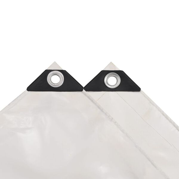vidaXL Bâche 650 g / m² 2,5 x 3,5 m Blanc