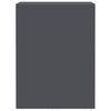 vidaXL Armoire murale pour garage Anthracite 80 x 40 x 53 cm