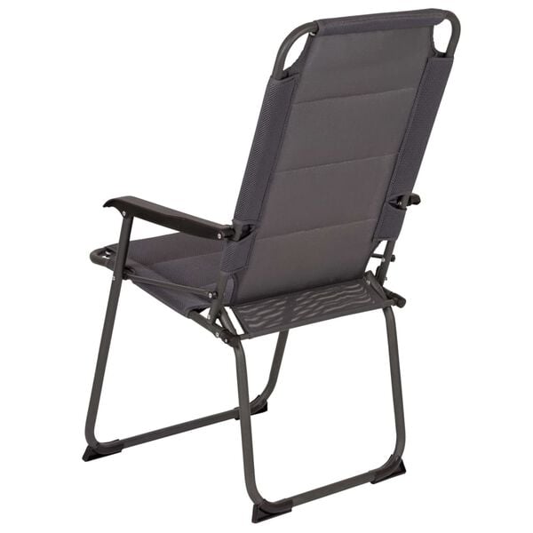 Bo-Camp Chaise de camping Copa Rio Classic Air Gris