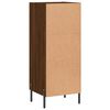 vidaXL Buffet Chêne marron 34,5x34x90 cm Bois d'ingénierie