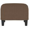 vidaXL Repose-pied Marron 60x50x41 cm Tissu
