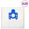 vidaXL Sacs d&rsquo;aspirateur pour AEG GR.28 20 pcs