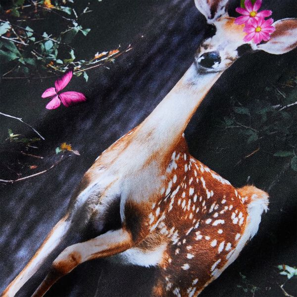 Robe pour enfants &agrave; manches longues bleu marine 92