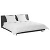 vidaXL Duvet d'été simple avec oreiller 3 pcs Blanc Microfibre