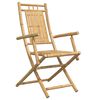 vidaXL Chaises pliables de jardin lot de 6 53x66x99 cm bambou