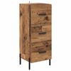 vidaXL Haut Armoire Bois Ancien 34,5 x 34 x 180 cm Bois d'ing&eacute;nierie