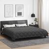 vidaXL Duvet d'hiver Gris clair et anthracite 240 x 260 cm Microfibre