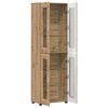 vidaXL Haut Armoire avec porte FLORIN Ch&ecirc;ne artisanal 60 x 35 x 182 cm