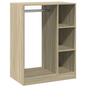 vidaXL Garde-robe ch&ecirc;ne sonoma 77x48x102 cm bois d'ing&eacute;nierie