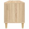 vidaXL Meuble TV ch&ecirc;ne sonoma 100x34,5x44,5 cm bois d'ing&eacute;nierie