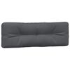 vidaXL Coussins de palette lot de 7 anthracite tissu