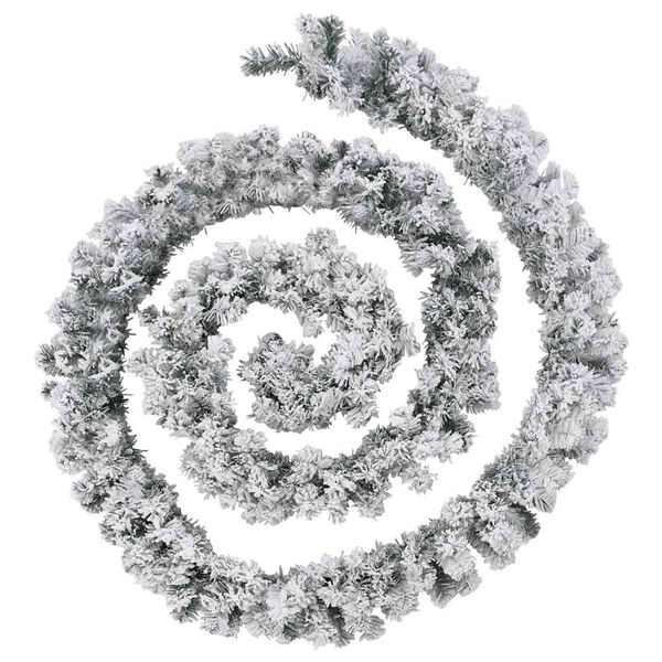 vidaXL Guirlande de Noël avec lumières LED vert 20 m PVC