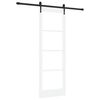 vidaXL Porte coulissante Blanc 73,5 x 211 cm
