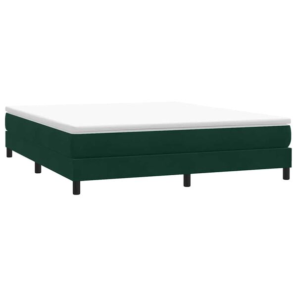vidaXL Sommier &agrave; lattes de lit sans matelas 180x210 cm velours