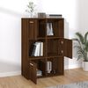 vidaXL Armoire de rangement Ch&ecirc;ne marron 60x29,5x90 cm
