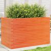 vidaXL Jardini&egrave;re cire marron 110x60x68,5 cm bois de pin massif