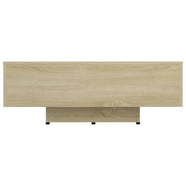 vidaXL Table basse Ch&ecirc;ne sonoma 85x55x31 cm Bois d'ing&eacute;nierie