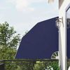 vidaXL &Eacute;cran de confidentialit&eacute; pour balcon Bleu marine 140 x 140 cm