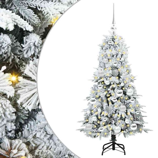 vidaXL Sapin de Noël Artificiel à Branches Articulées Vert 120 cm