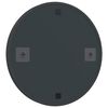 vidaXL Miroir mural Noir 50 cm