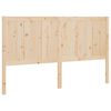 vidaXL T&ecirc;te de lit 145,5x4x100 cm Bois massif de pin