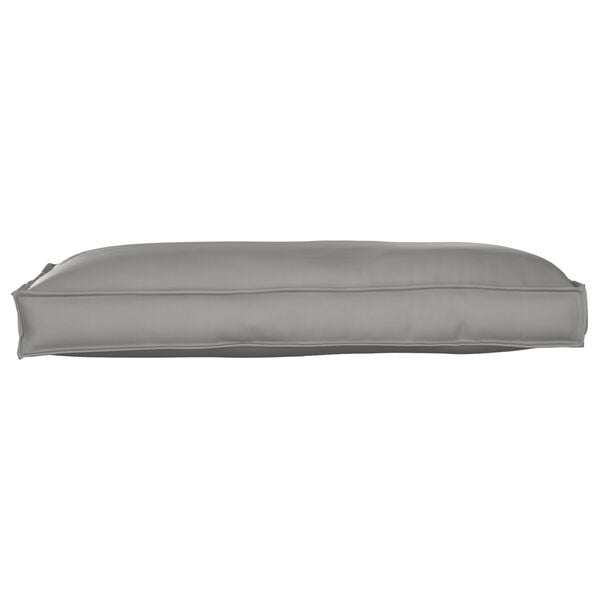 vidaXL Coussin pour assise / dossier de palette Gris 120 x 60 x 12 cm