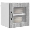 vidaXL Armoire de cuisine avec porte 2 pcs Gris Sonoma 40 x 31 x 40 cm