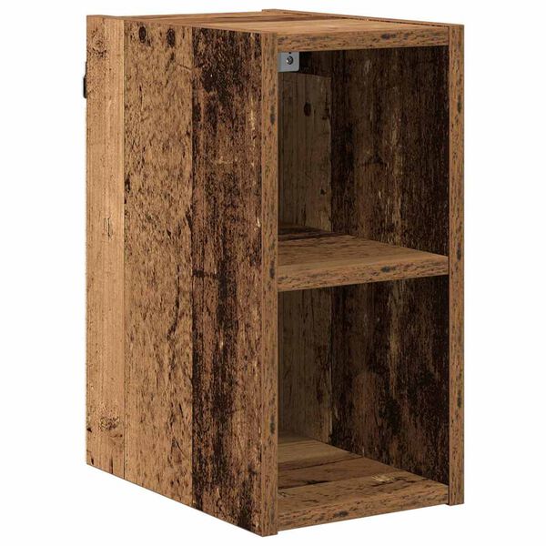vidaXL Armoire suspendue avec stockage Bois ancien 20 x 29,5 x 40 cm